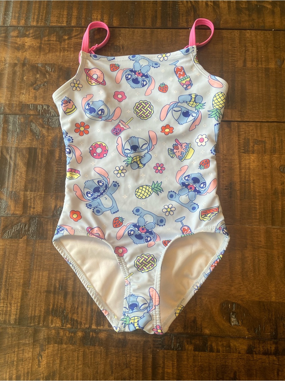 Disney Girls Lilo & Stitch One-Piece Swimsuit size XS